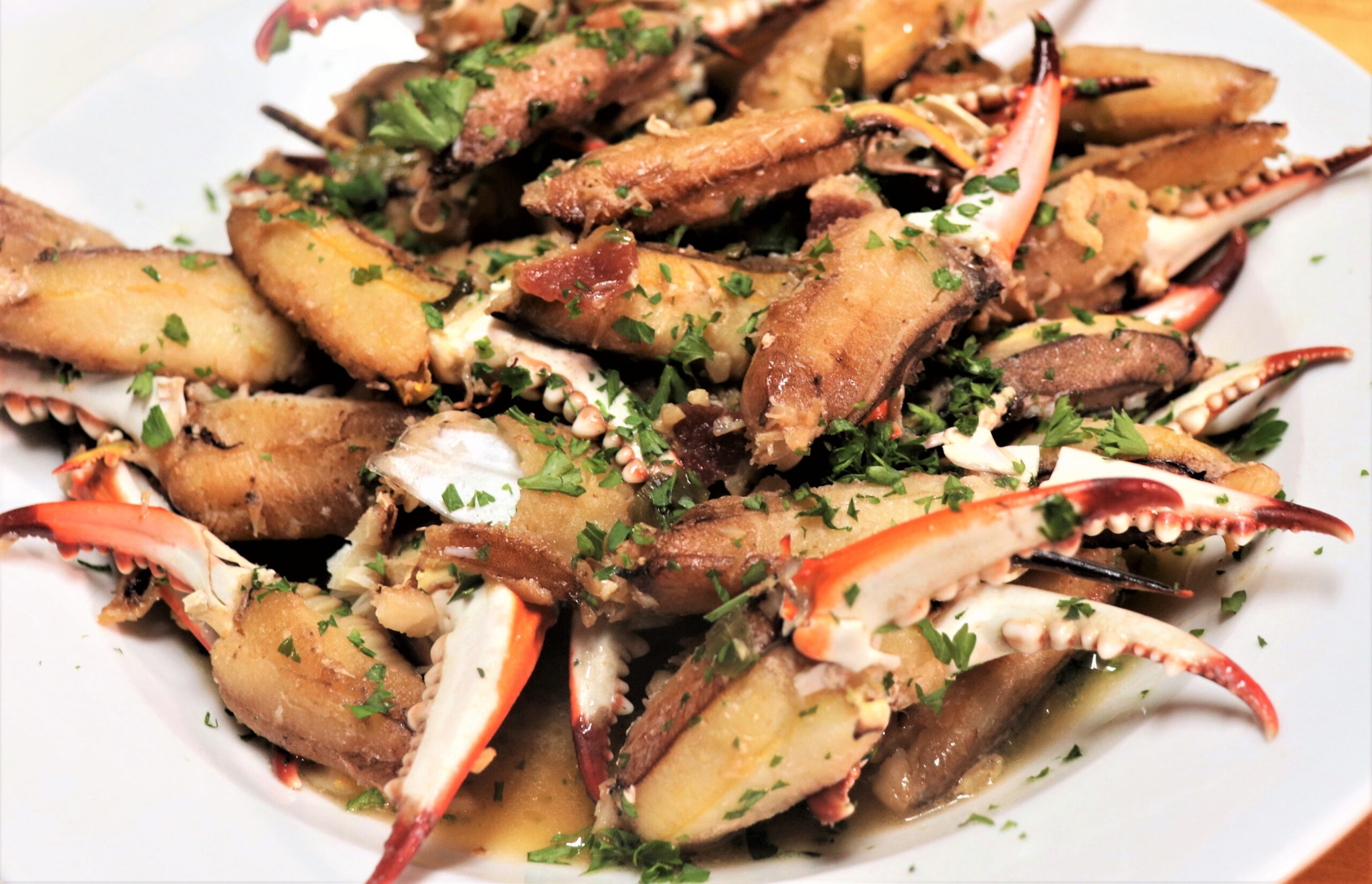 Hot Buttered Crab Claws–The New Normal