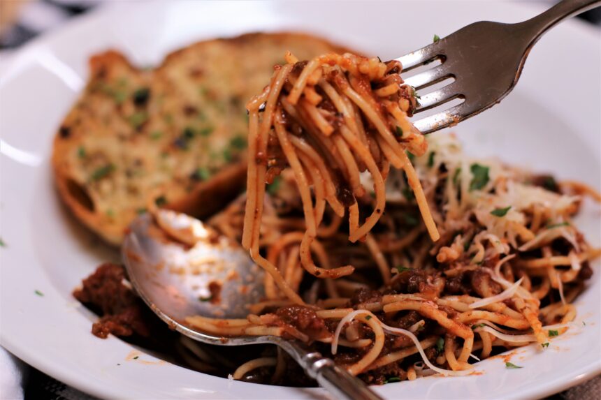 creole spaghetti fork