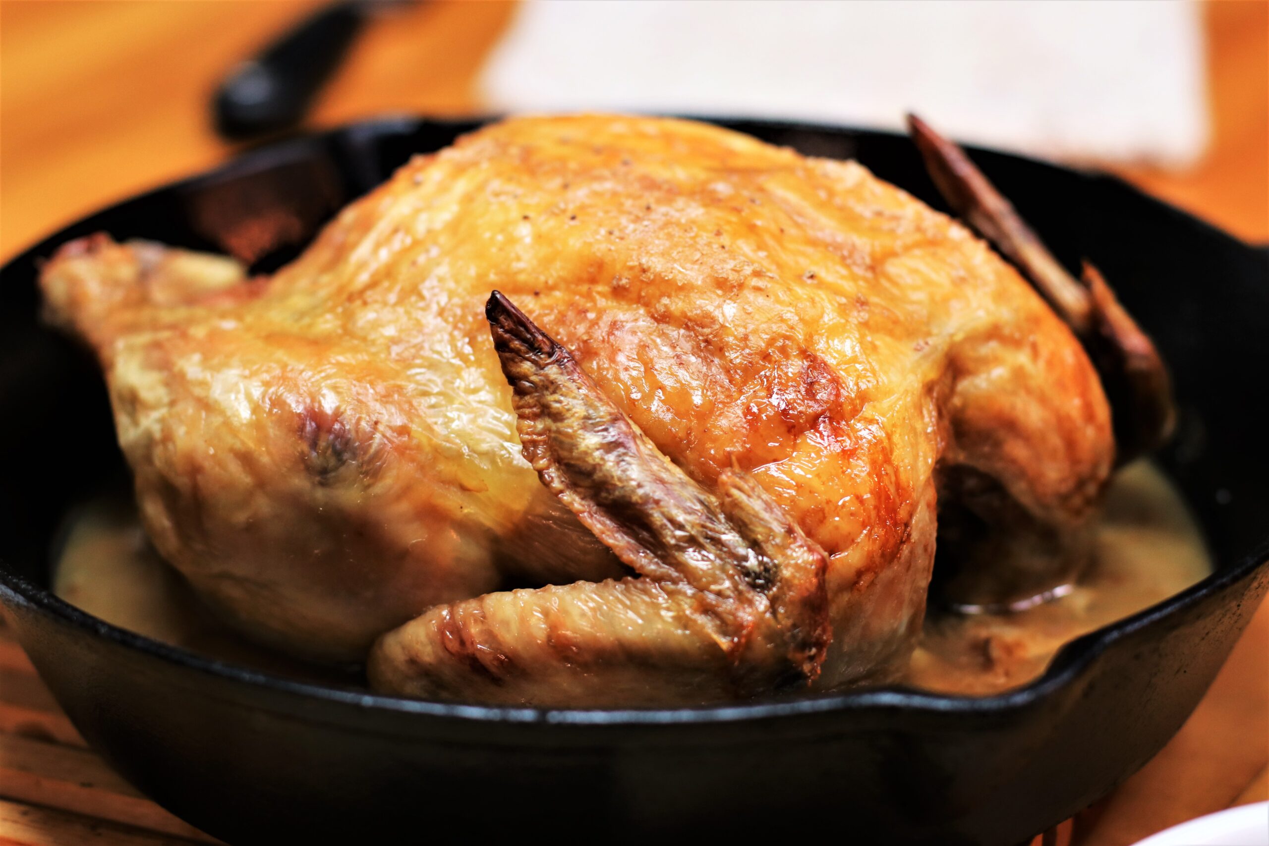 Roast Chicken with Salt and Vinegar