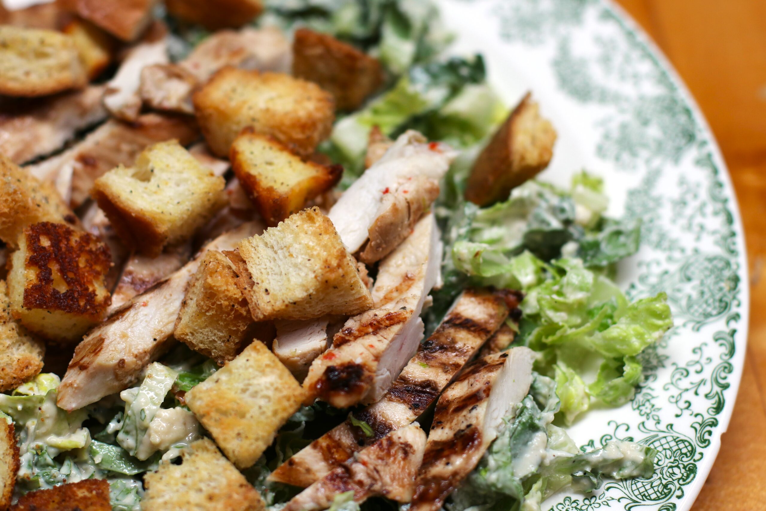 Chicken Caesar Salad - Little Coastal Kitchen