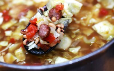Black Eyed Pea and Cabbage Soup (AKA, New Year’s Soup)