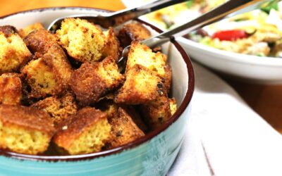 Cornbread Croutons