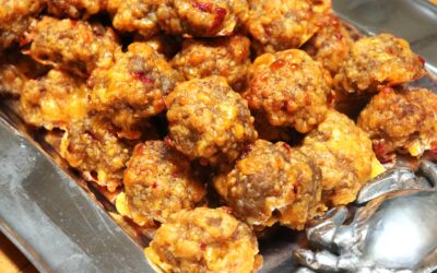 Pimento Cheese Sausage Balls